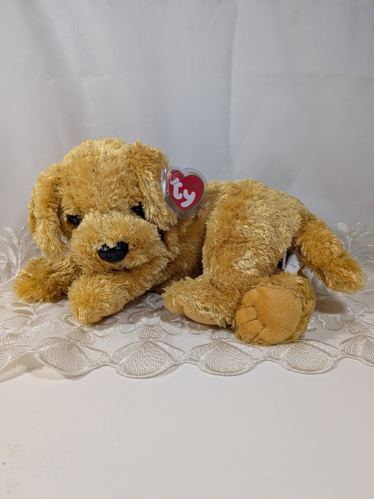 Ty Classic Collection - Skippy the Golden Retriever (12in) Near mint Tag - Vintage Beanies Canada