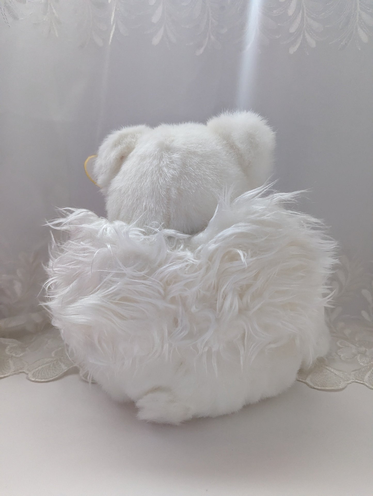 Ty Classic Collection - Snow Angel The White Angel Bear (Japanese exclusive) 12in - Near Mint Tag - Vintage Beanies Canada