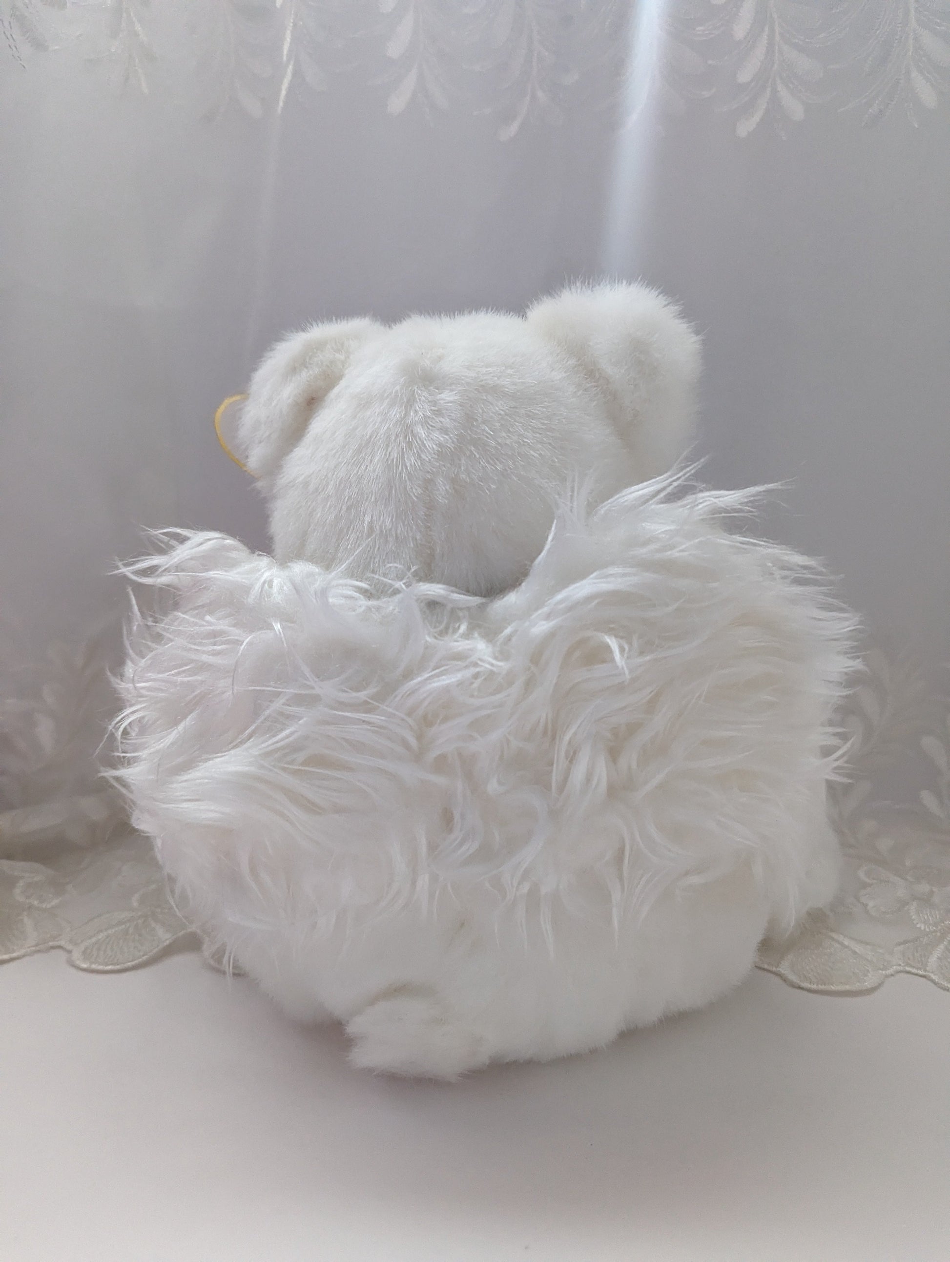 Ty Classic Collection - Snow Angel The White Angel Bear (Japanese exclusive) 12in - Near Mint Tag - Vintage Beanies Canada