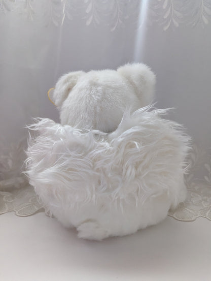 Ty Classic Collection - Snow Angel The White Angel Bear (Japanese exclusive) 12in - Near Mint Tag - Vintage Beanies Canada