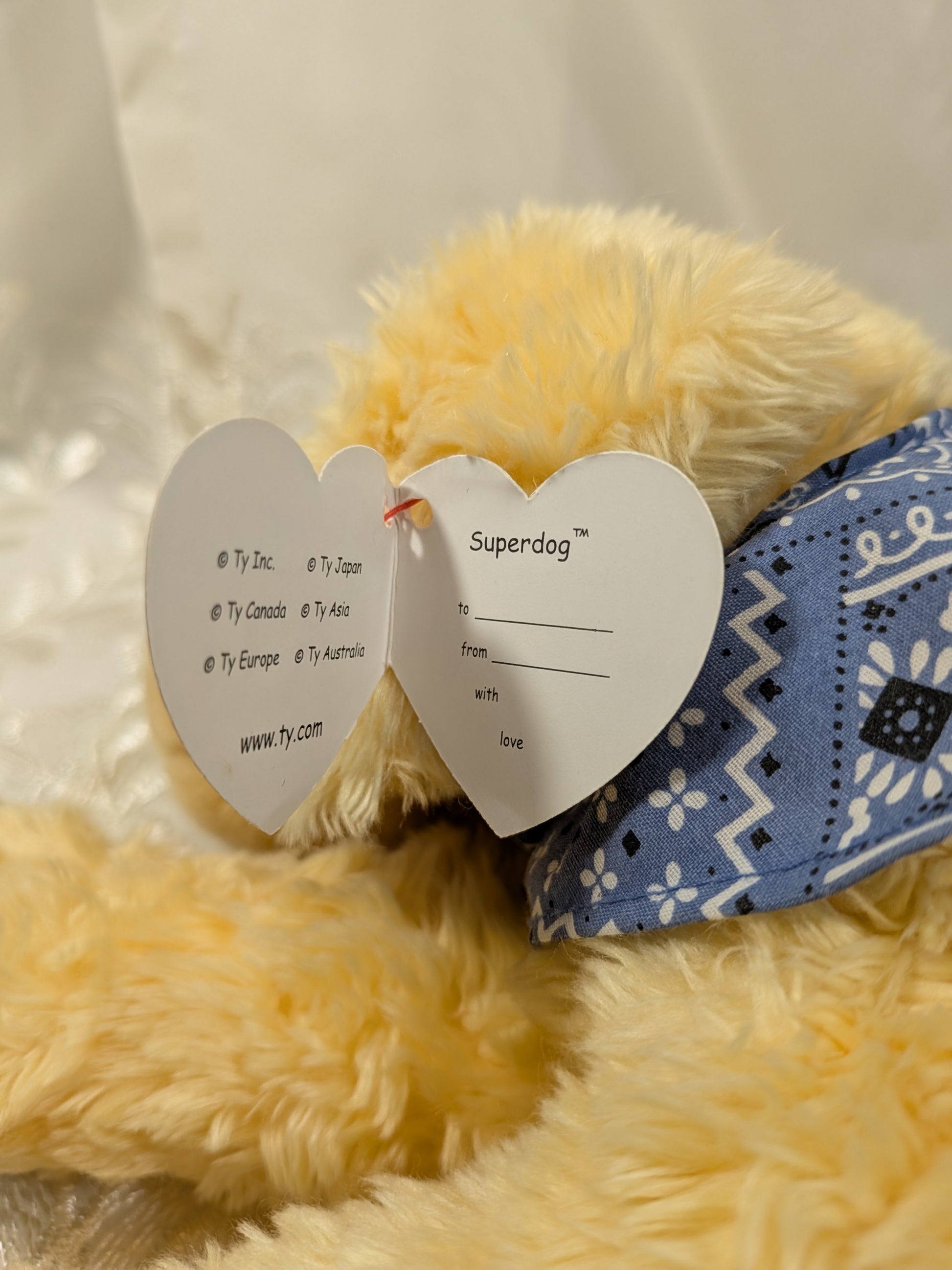Ty Classic Collection - Superdog The Dog (13 in) - Vintage Beanies Canada
