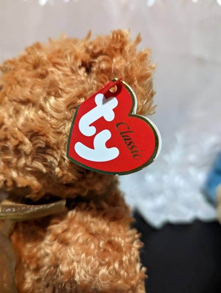 TY Classic Collection - Teddybearsary the Bear (14 in) - Vintage Beanies Canada