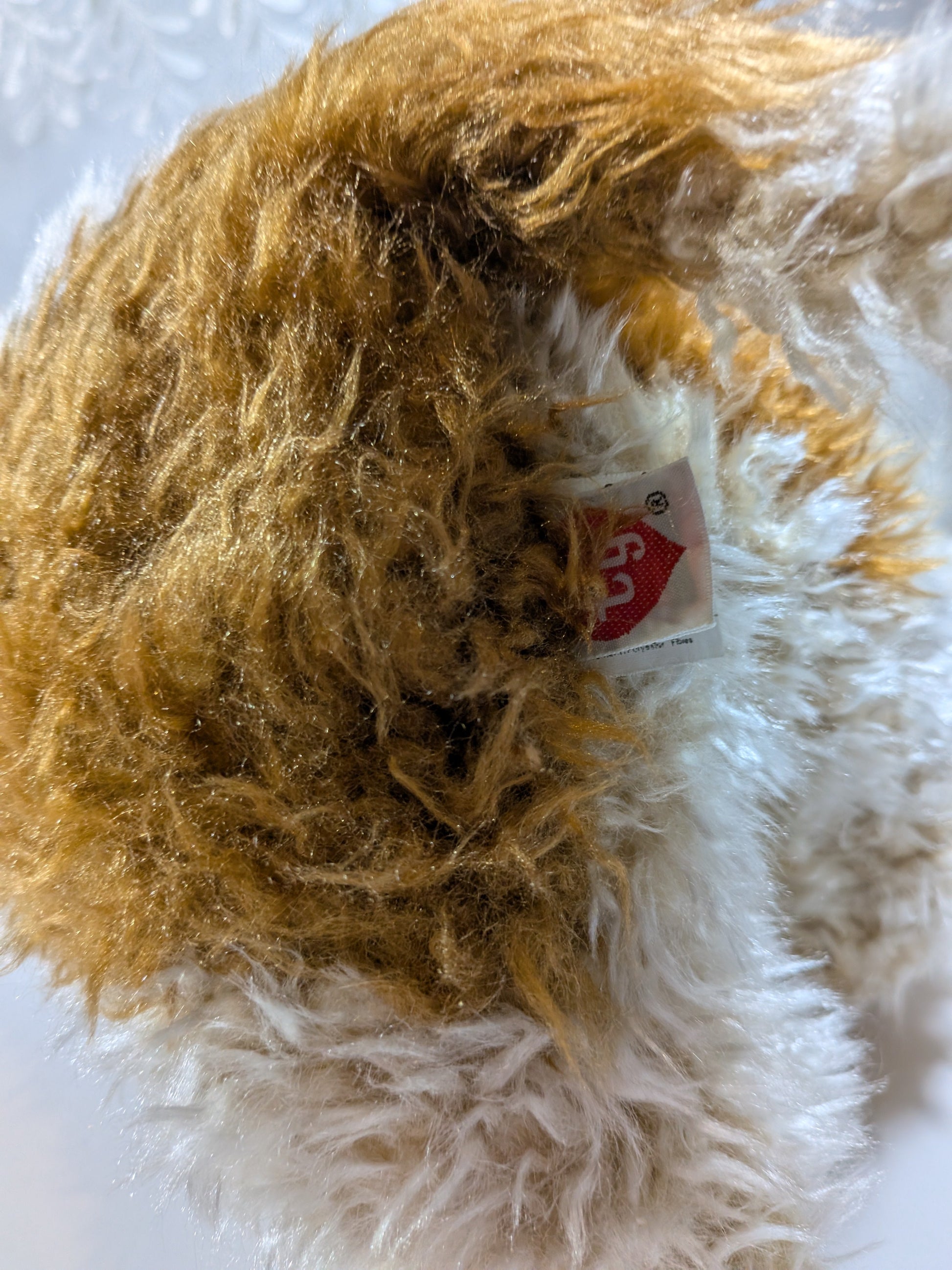 Ty Classic Collection - Toffee The Dog From 1992 (16 In) No Tag - Vintage Beanies Canada