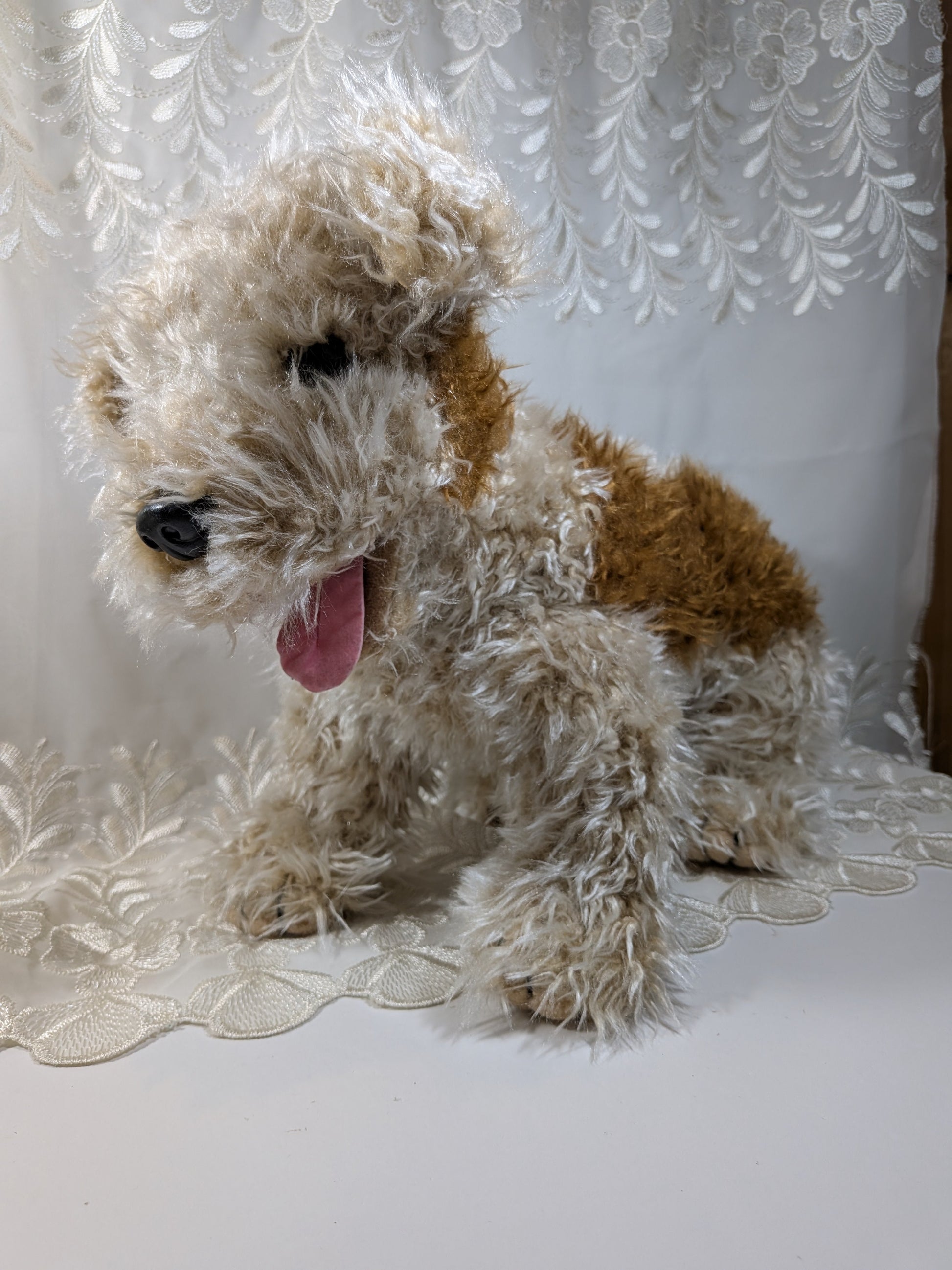 Ty Classic Collection - Toffee The Dog From 1992 (16 In) No Tag - Vintage Beanies Canada