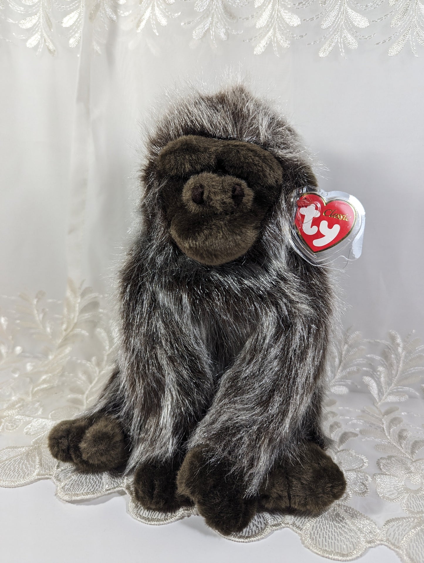 Ty Classic - Rumbles The Gorilla (10in) Near Mint Tag - Vintage Beanies Canada