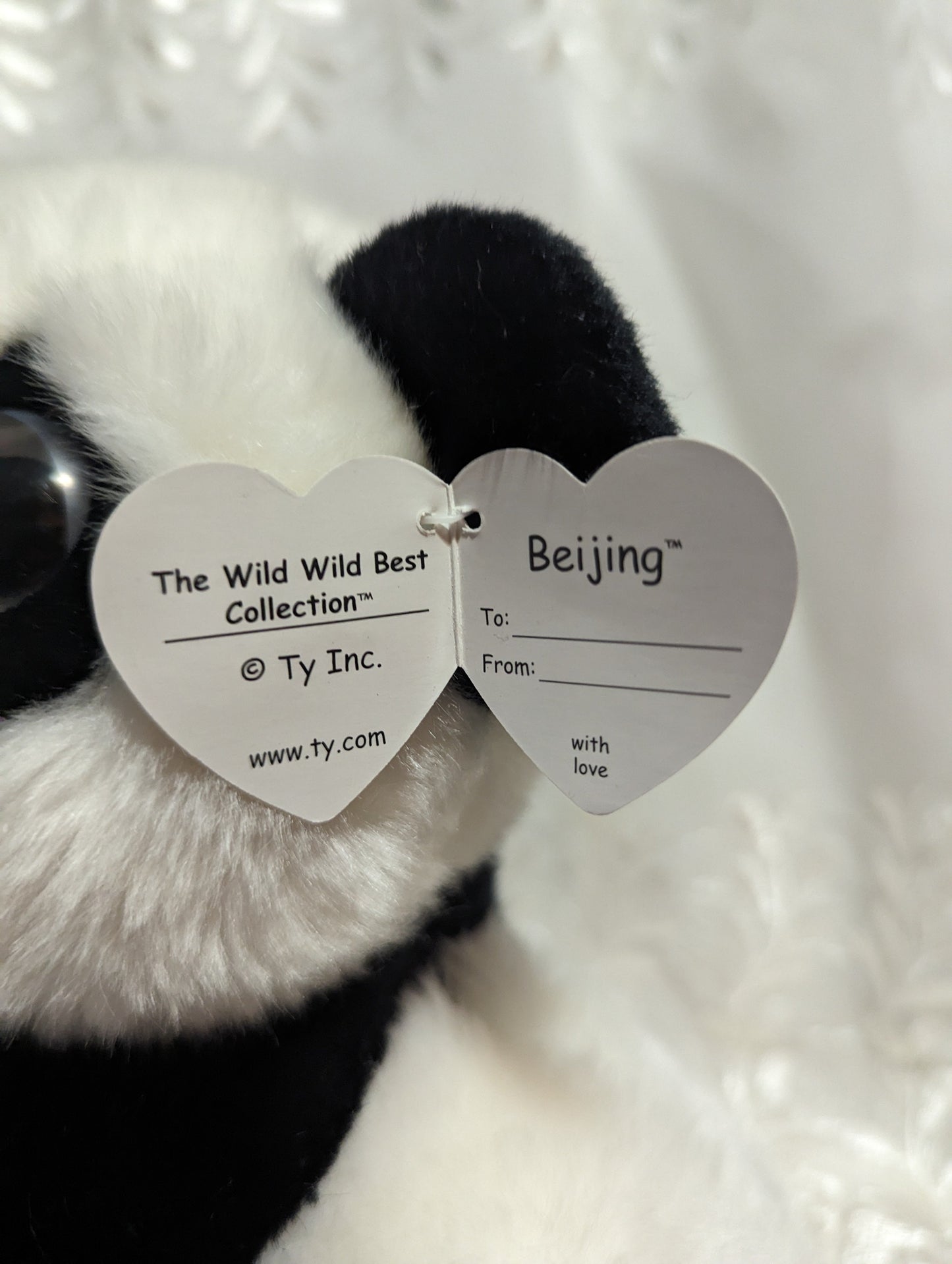 Ty Classic - Wild Wild Best - Beijing The Panda (10in) - Vintage Beanies Canada