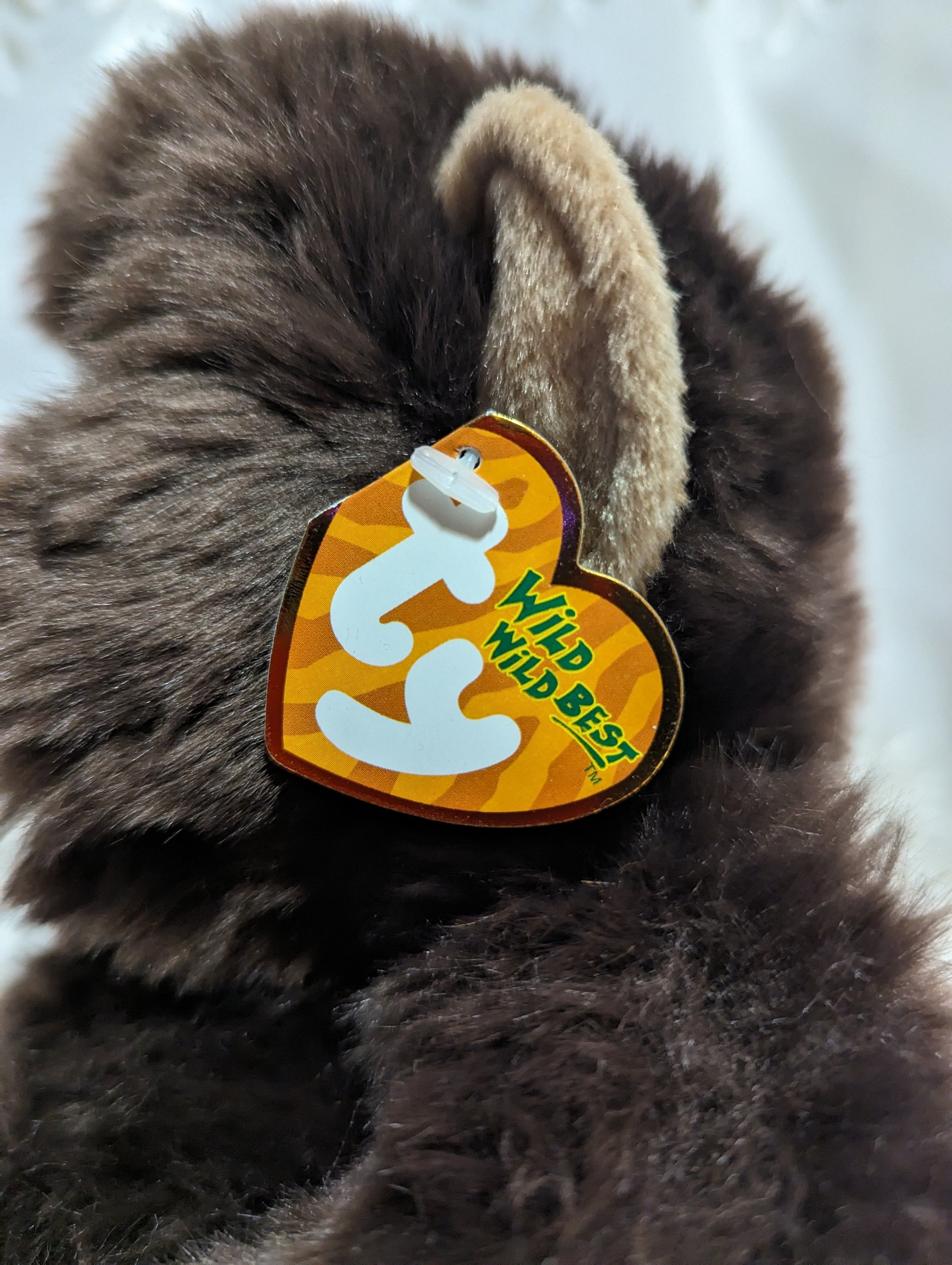 Ty Classic - Wild Wild Best - Brownie The Monkey (11in) - Vintage Beanies Canada