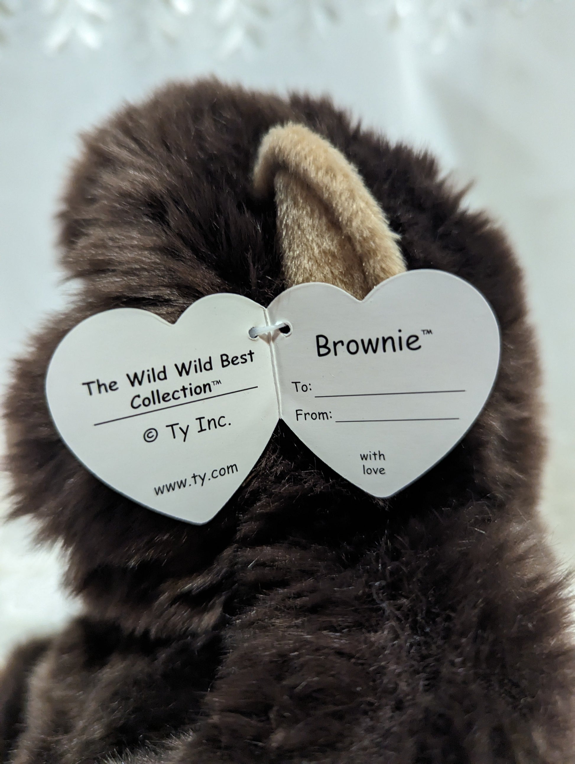Ty Classic - Wild Wild Best - Brownie The Monkey (11in) - Vintage Beanies Canada