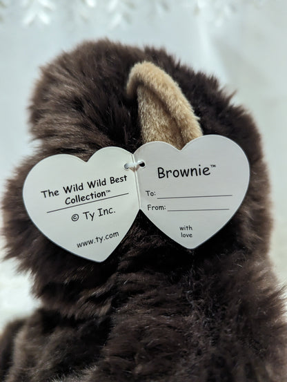Ty Classic - Wild Wild Best - Brownie The Monkey (11in) - Vintage Beanies Canada