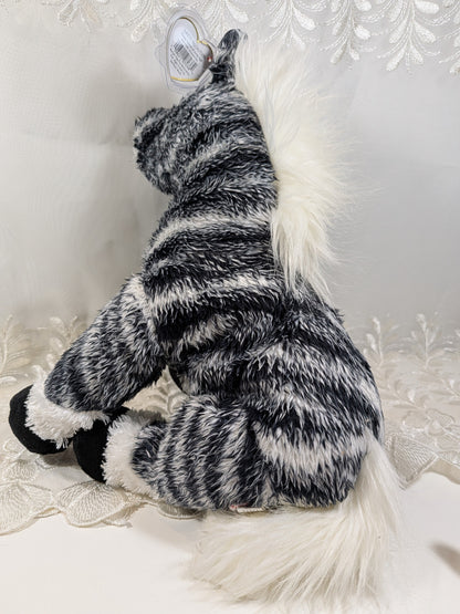 Ty Classics Collection - Kivu the Zebra (12 in) Creased Tag - Vintage Beanies Canada