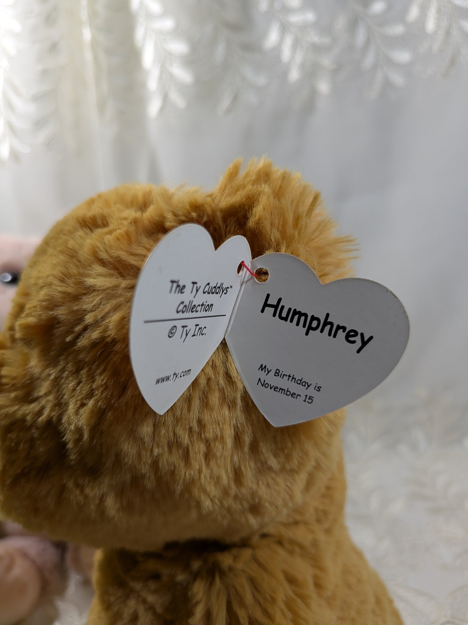 Ty Cuddlys Collection - Humphrey The Bear (12in) *Rare* - Vintage Beanies Canada