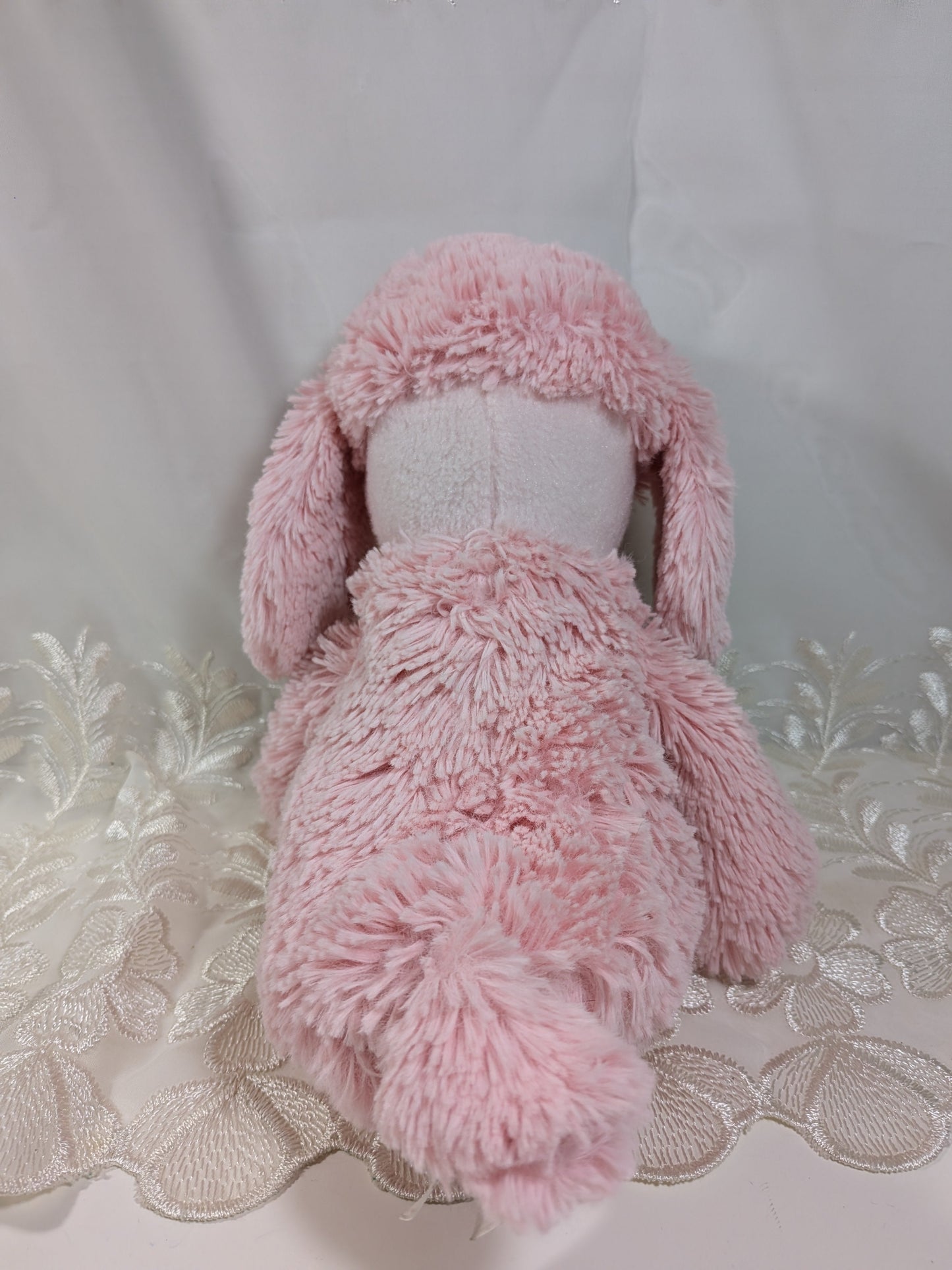 Ty Cuddlys Collection - Pricilla The Pink Poodle Dog (13in) *Rare* No Hang Tag - Vintage Beanies Canada