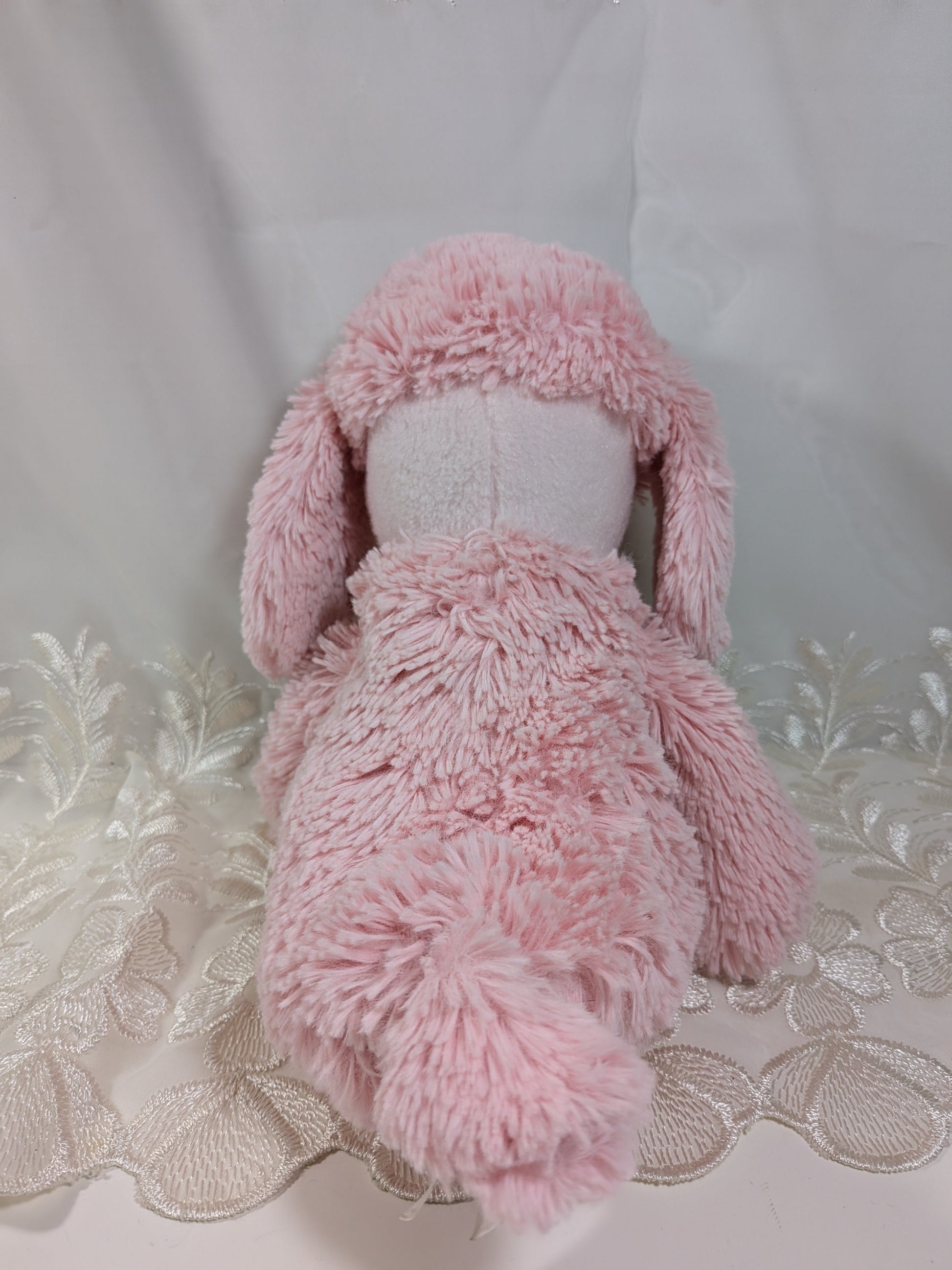 Ty Cuddlys Collection - Pricilla The Pink Poodle Dog (13in) *Rare* No Hang Tag - Vintage Beanies Canada