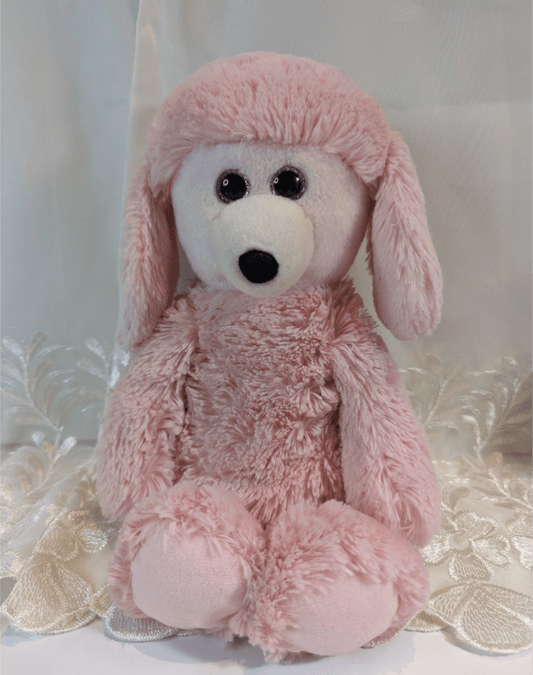 Ty Cuddlys Collection - Pricilla The Pink Poodle Dog (13in) *Rare* No Hang Tag - Vintage Beanies Canada