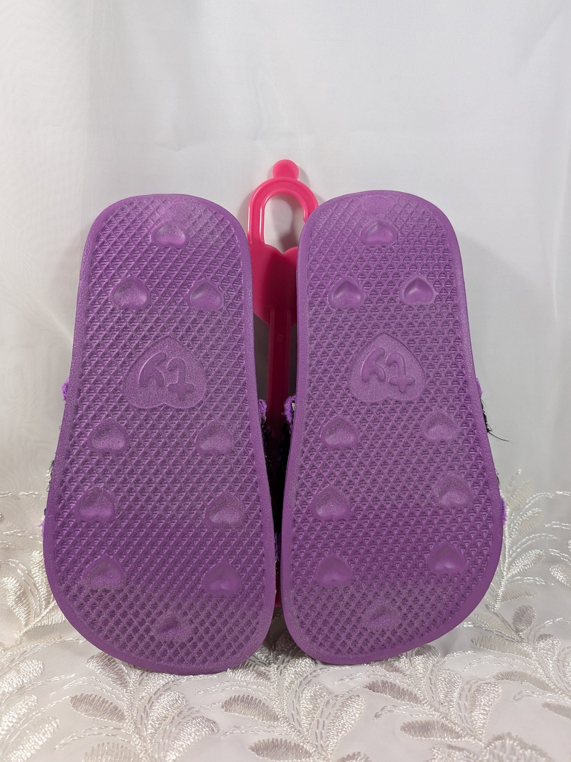 Ty Fashion - Moonlight the purple owl sandals (Size - Kids small 11 - 13) - Vintage Beanies Canada