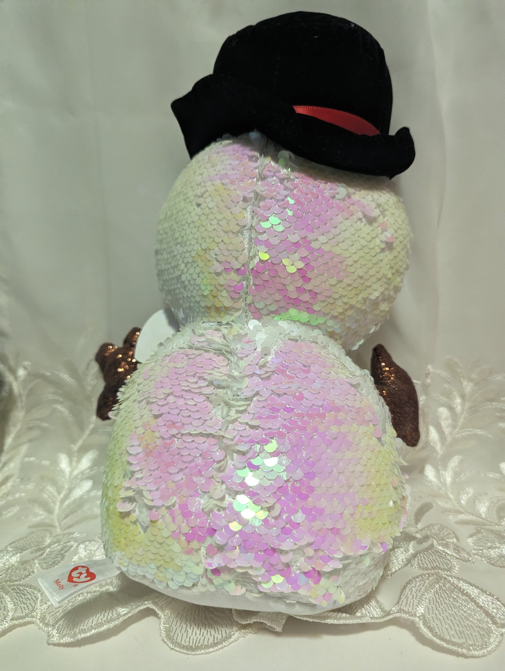 Ty Flippables - Melty The Snowman (9in) - Vintage Beanies Canada