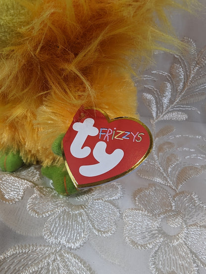Ty Frizzys Collection - Tang the Orange Monster (7in) - Vintage Beanies Canada
