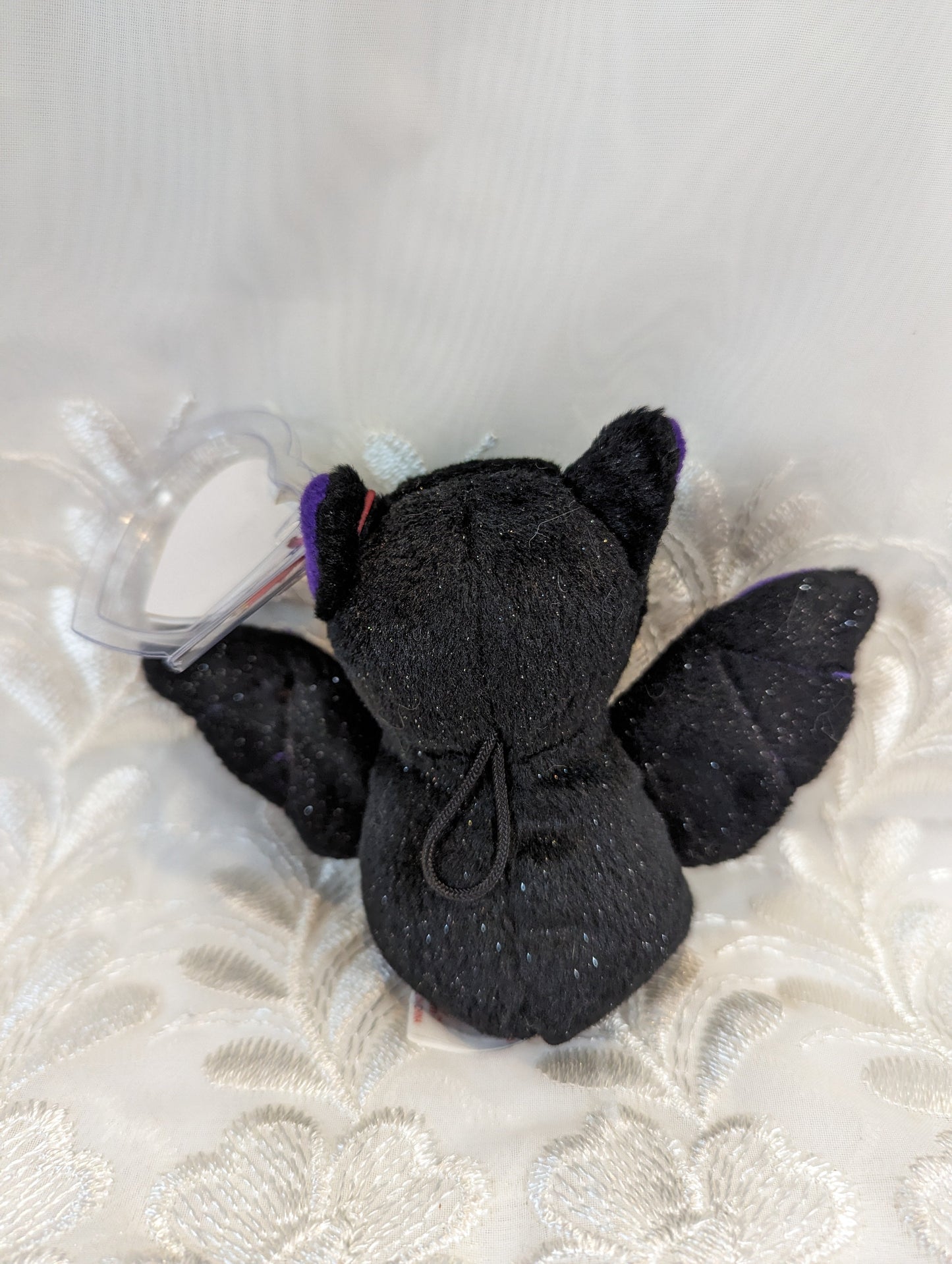 Ty Halloweenie Beanie - Scarem The Black Halloween Bat (4in) *Tiny* - Vintage Beanies Canada