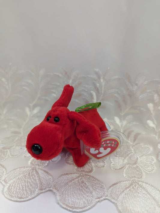 Ty Jingle Beanie - Rover The Red Dog (5in) Christmas Tree Decor - Vintage Beanies Canada