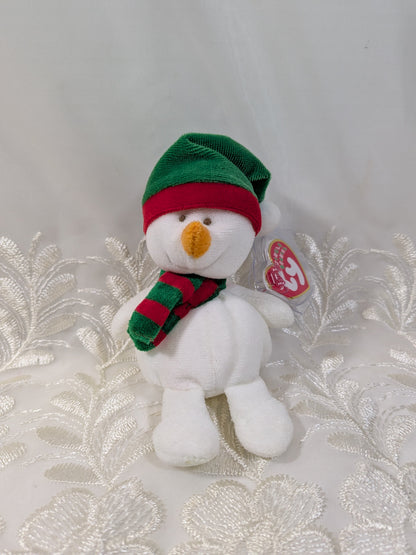 Ty Jingle Beanies - Icecaps The Snowman (5 in) Christmas Tree Ornament - Vintage Beanies Canada