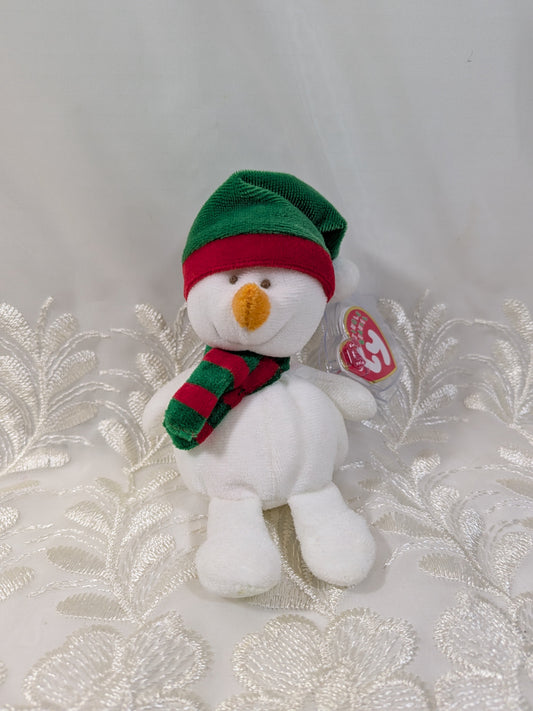 Ty Jingle Beanies - Icecaps The Snowman (5 in) Christmas Tree Ornament - Vintage Beanies Canada