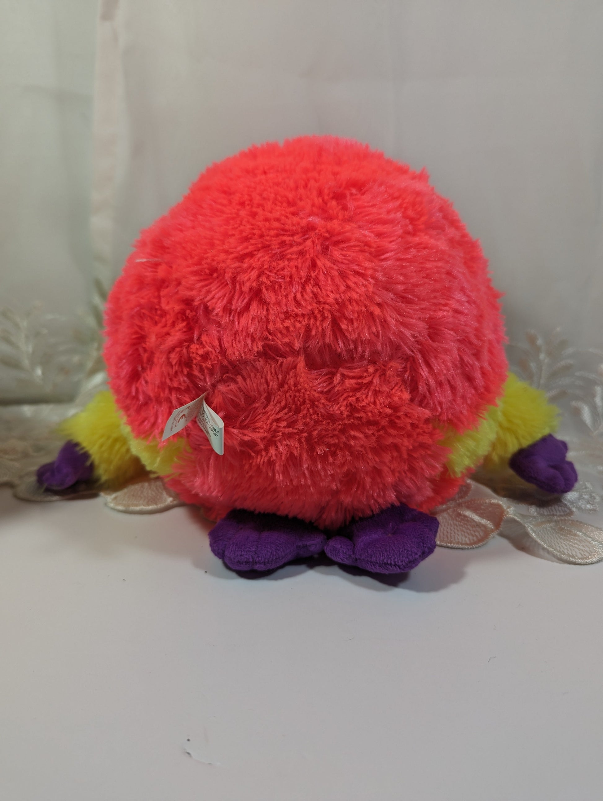 Ty Monstaz - Murphy The Orange Ball Monster (8in) No Tag, No Sound - Vintage Beanies Canada