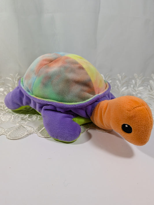 Ty Pillow Pals - Snap the Colorful Turtle (12in) No Tag - Vintage Beanies Canada
