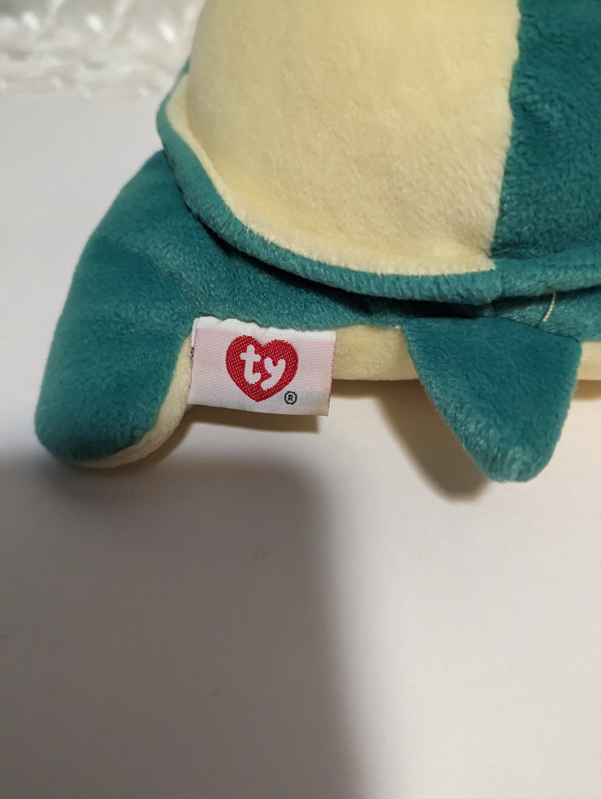 Ty Pillow Pals - Snap The Turtle (13in) No Hang Tag - Vintage Beanies Canada