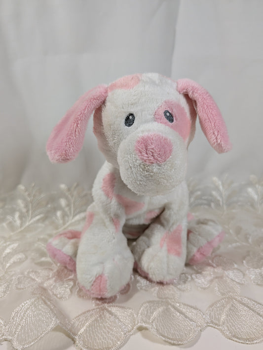 Ty Pluffies - Baby Pup Pink The Dog (9in) *Rare* Pre-Owned condition - Vintage Beanies Canada