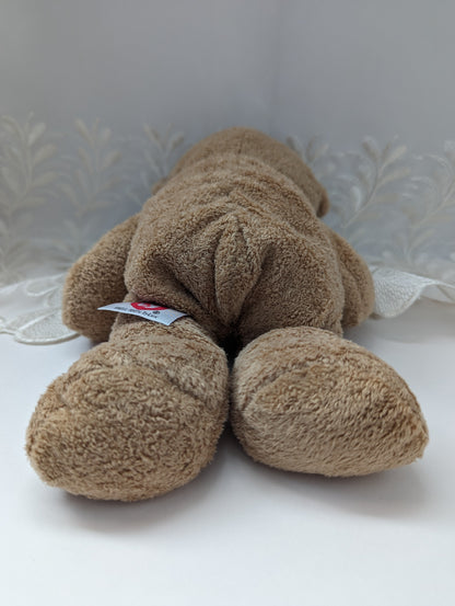 Ty pluffies - Beary Merry The Brown Teddy Bear (9in) Writing On Tag - Vintage Beanies Canada