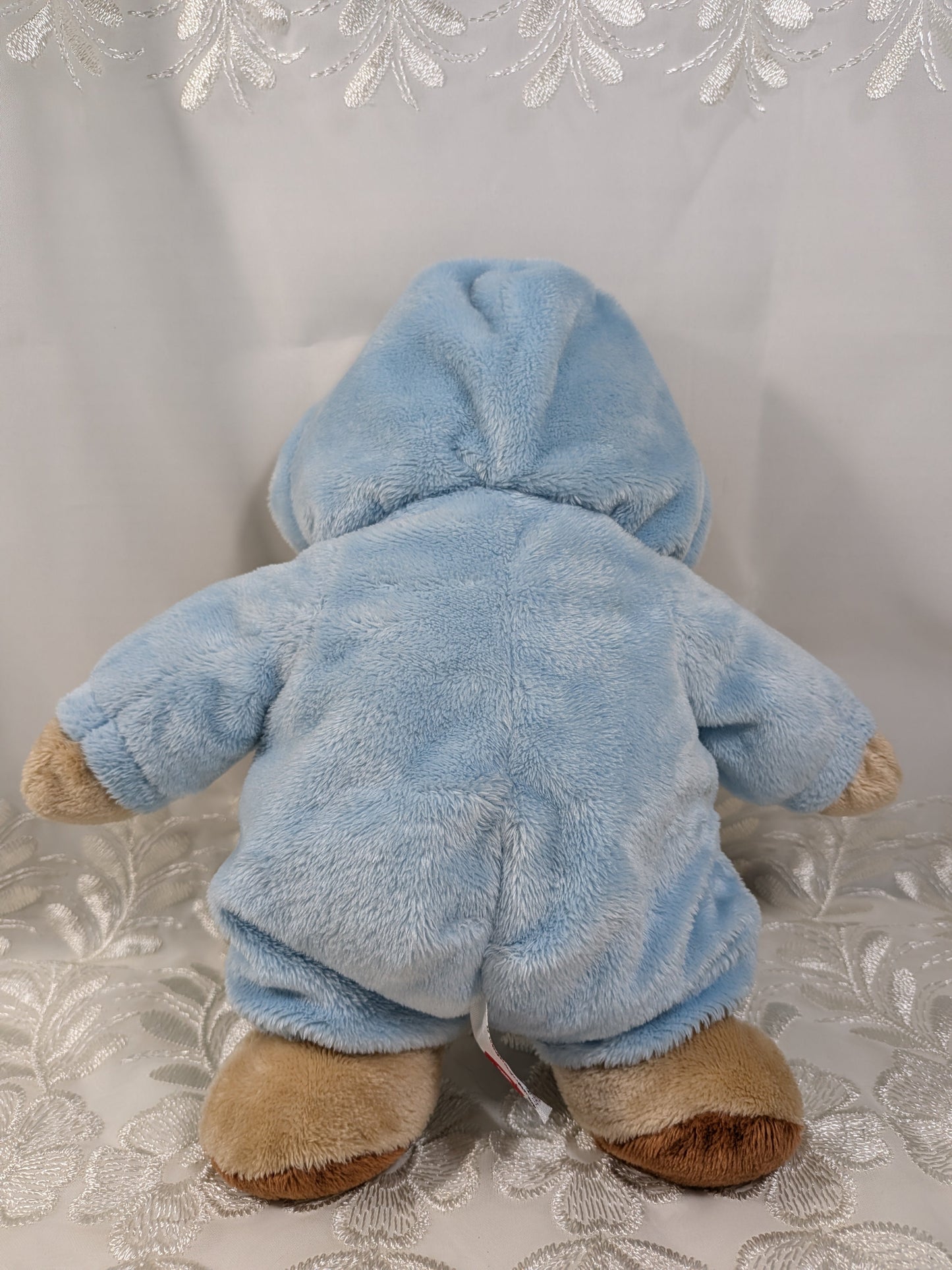 TY Pluffies Collection - Baby Bear blue with Non - Removable Pyjamas (10 inch) No Tag - Vintage Beanies Canada
