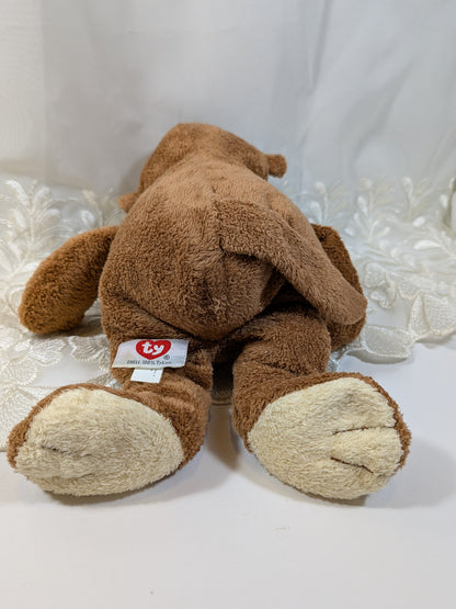 Ty Pluffies Collection - Dangles The Brown Monkey (11in) No hang tag. - Vintage Beanies Canada