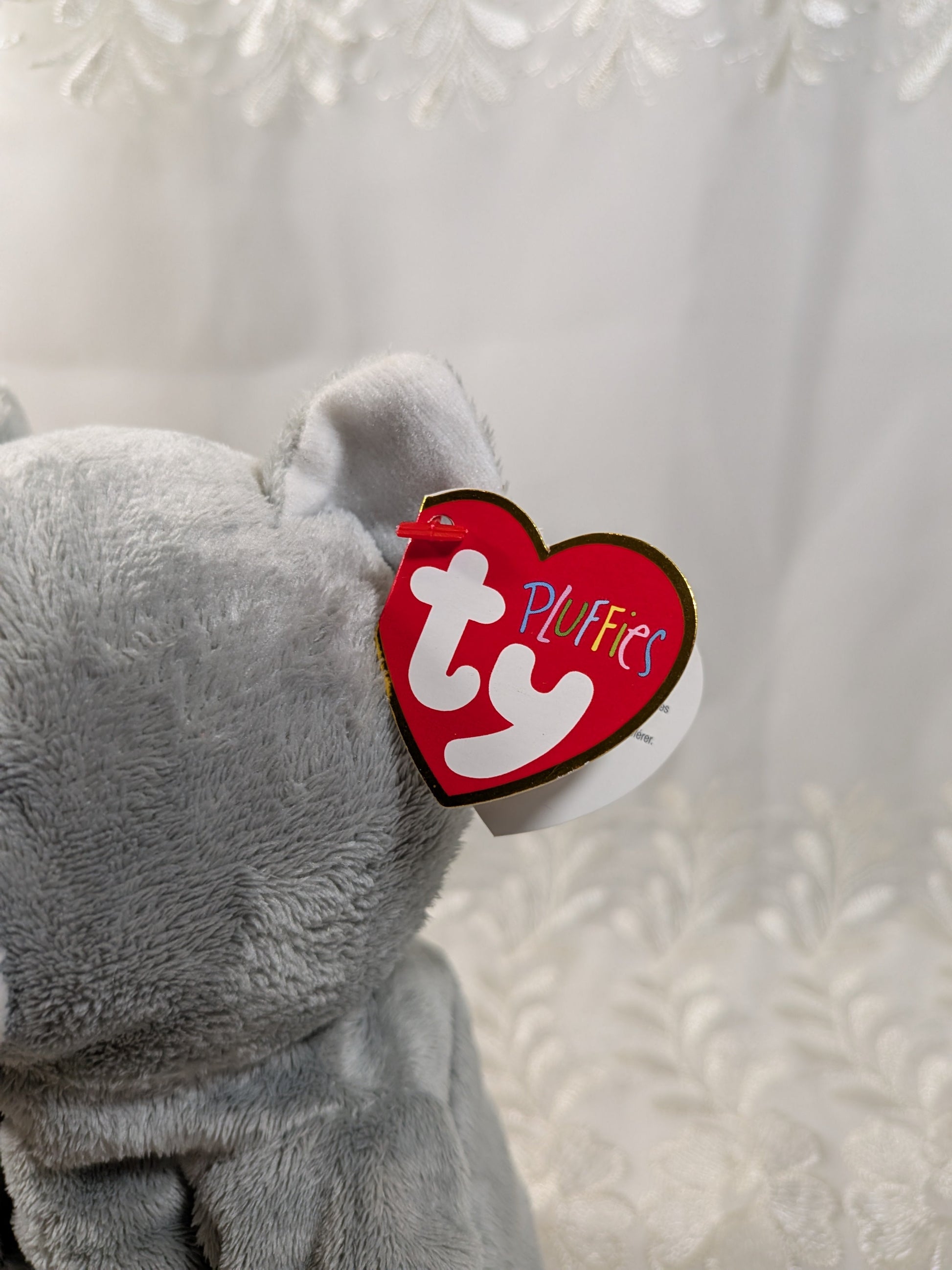 Ty Pluffies Collection - Pursley the Cat Plush (10in) - Vintage Beanies Canada