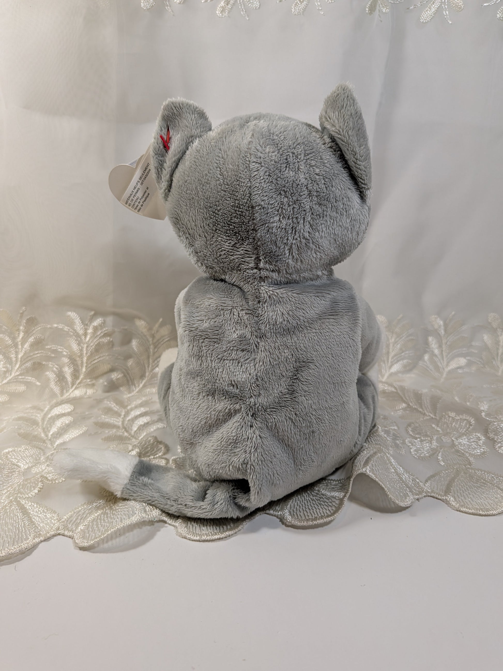 Ty Pluffies Collection - Pursley the Cat Plush (10in) - Vintage Beanies Canada