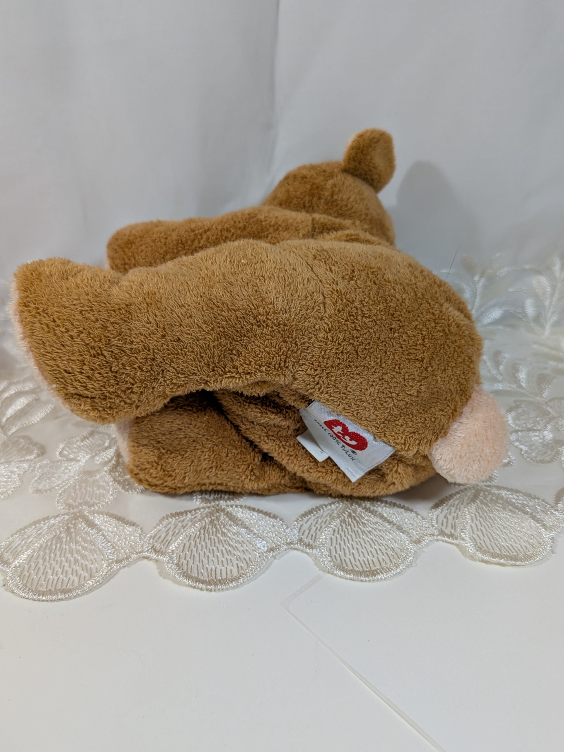 Ty Pluffies Collection - Slumbers the Bear (9in) No Hang Tag - Vintage Beanies Canada