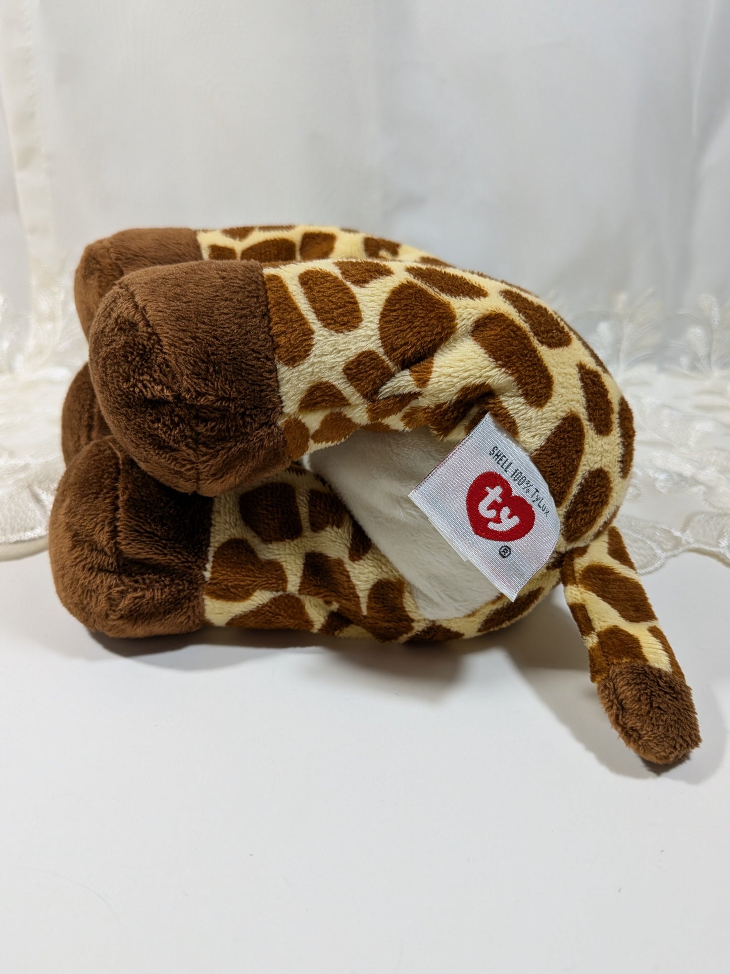 Ty Pluffies Collection - TipTop The Giraffe (10in) No Hang Tag - Vintage Beanies Canada