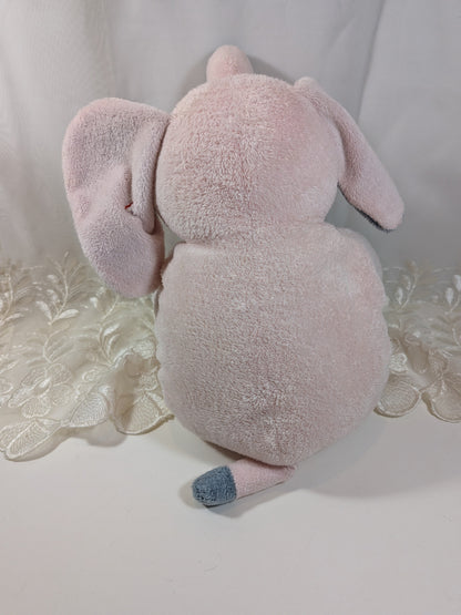 Ty Pluffies Collection - Winks the Pink Elephant (Large 13 in) *Rare* Non-Mint Tag - Vintage Beanies Canada