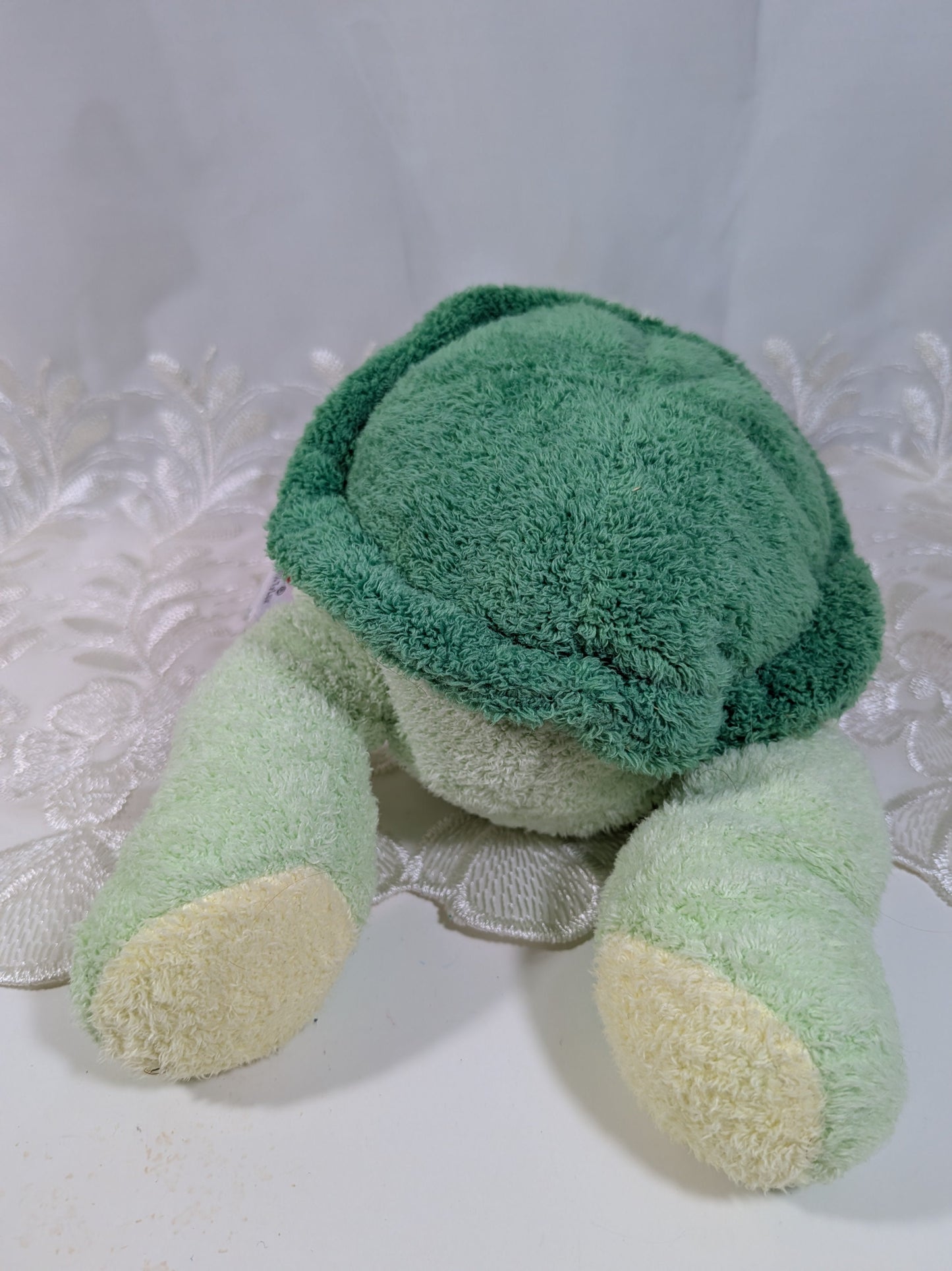 Ty Pluffies Collection - Zip The Turtle (10in) No Tag - Vintage Beanies Canada