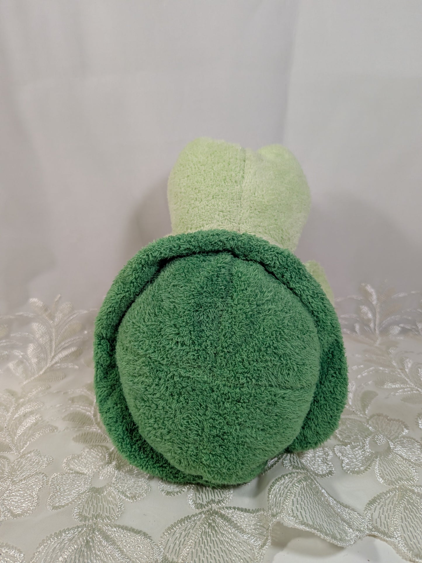 Ty Pluffies Collection - Zip The Turtle (10in) No Tag - Vintage Beanies Canada