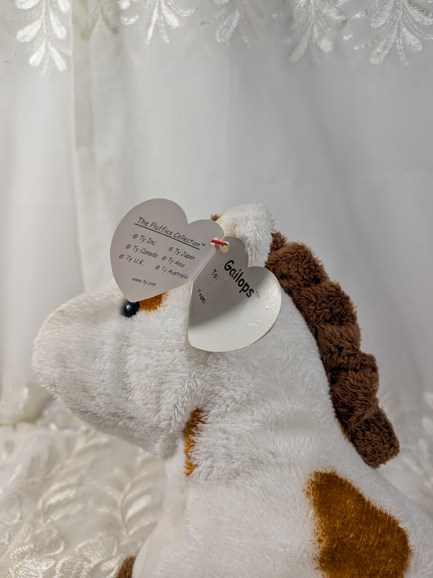 Ty Pluffies - Gallops The Horse (9in) Non - Mint tag - Vintage Beanies Canada