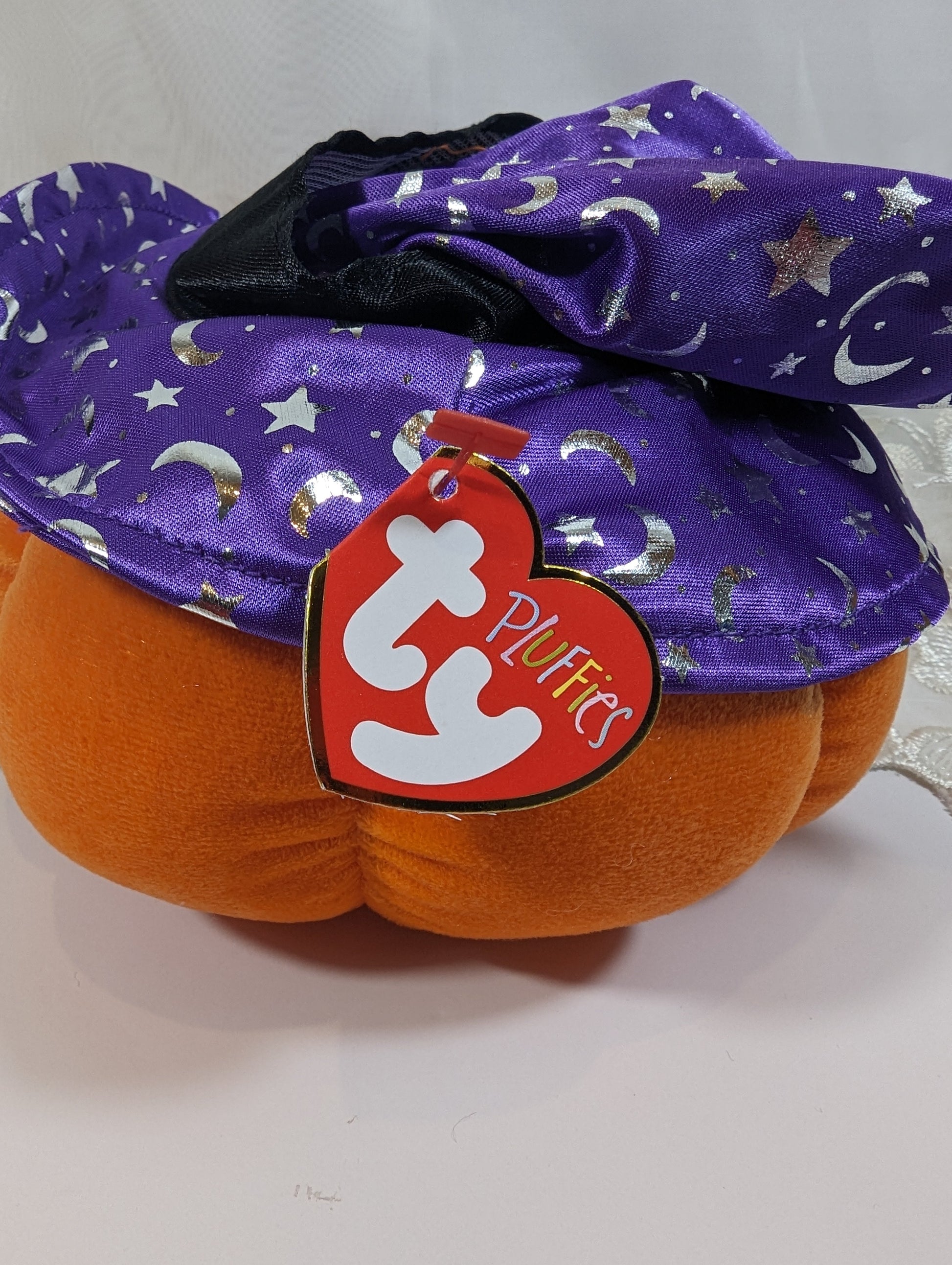 Ty Pluffies - Gordy The Halloween Pumpkin (7in) - Vintage Beanies Canada