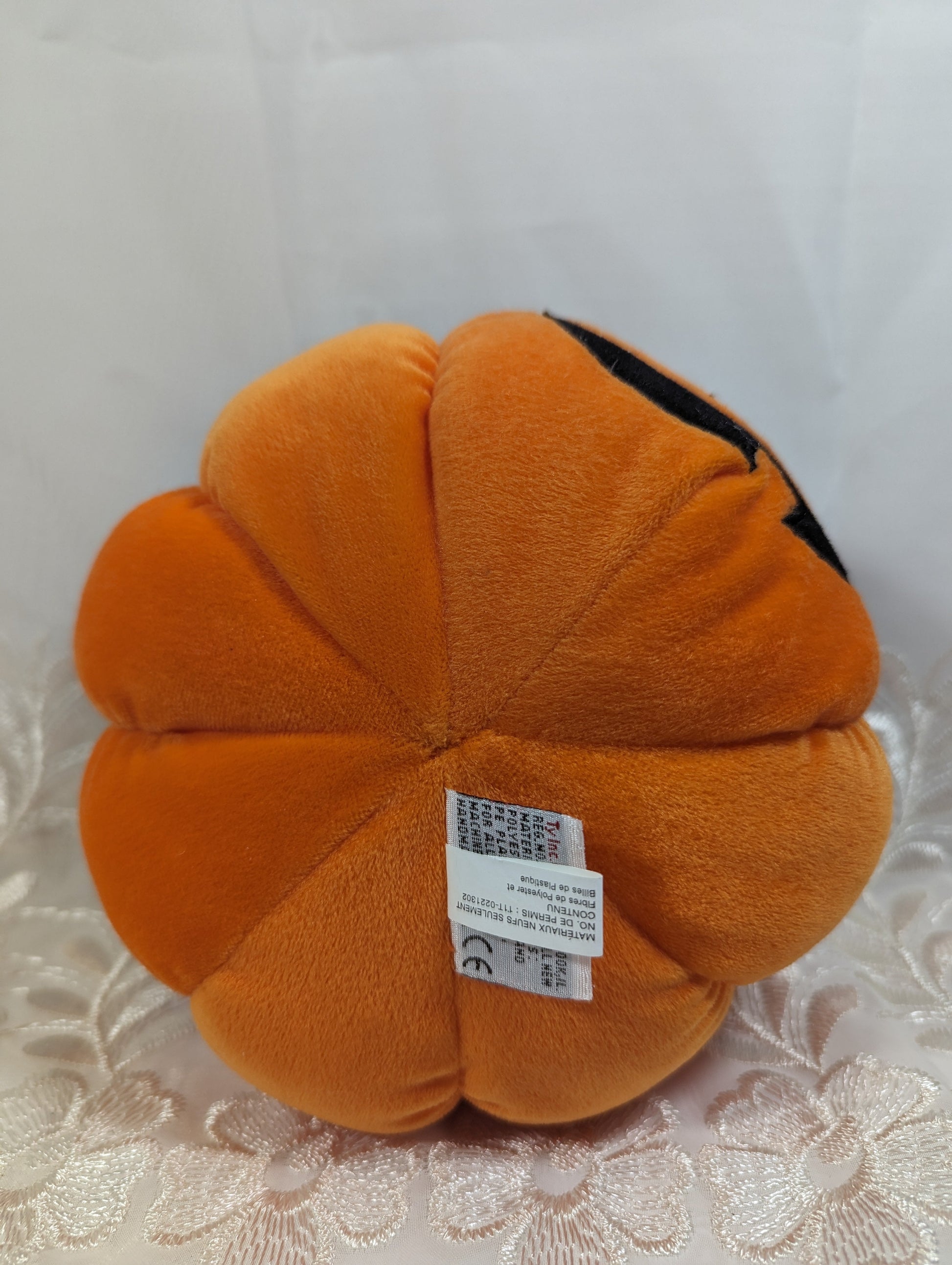 Ty Pluffies - Gordy The Halloween Pumpkin (7in) - Vintage Beanies Canada