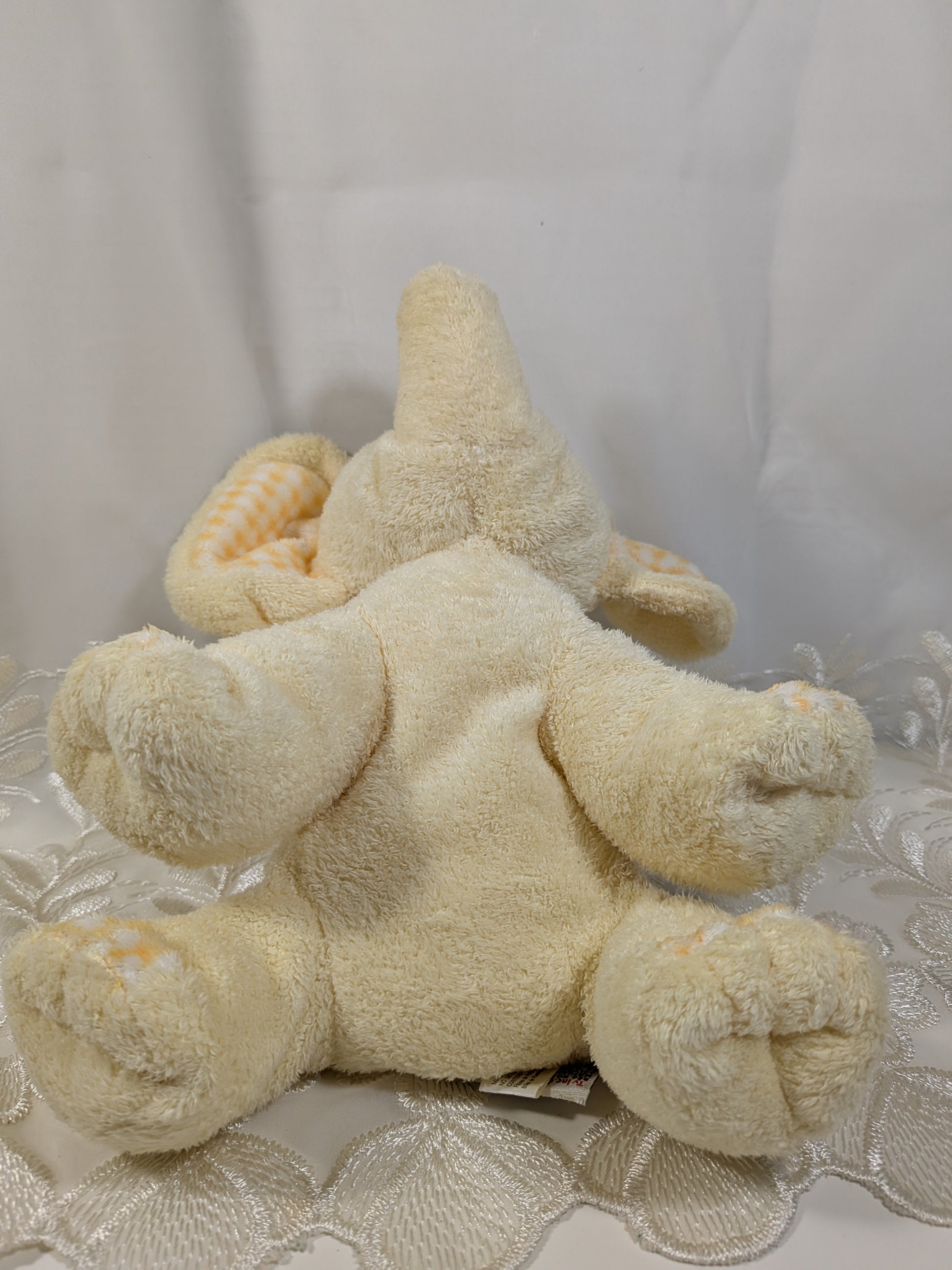 Ty pluffies - P'nut The Yellow Elephant (9in) No Hang Tag - Vintage Beanies Canada