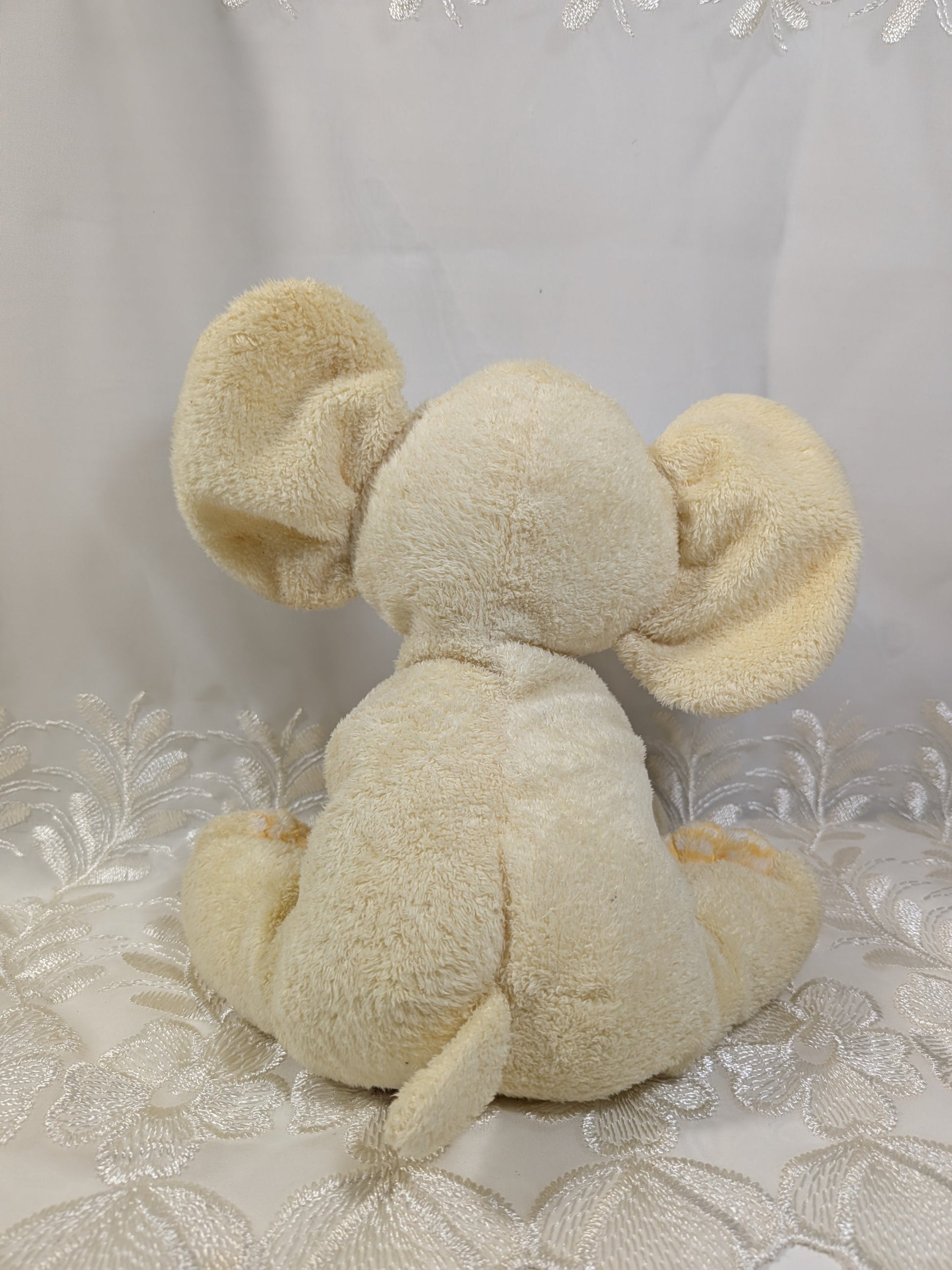 Ty pluffies - P'nut The Yellow Elephant (9in) No Hang Tag - Vintage Beanies Canada