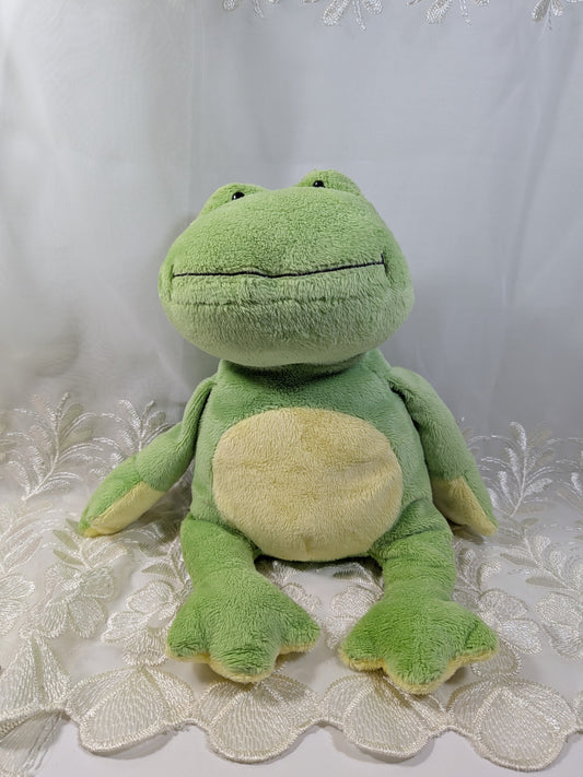 Ty Pluffies - Ponds The Frog (11 In) No Tag - Vintage Beanies Canada