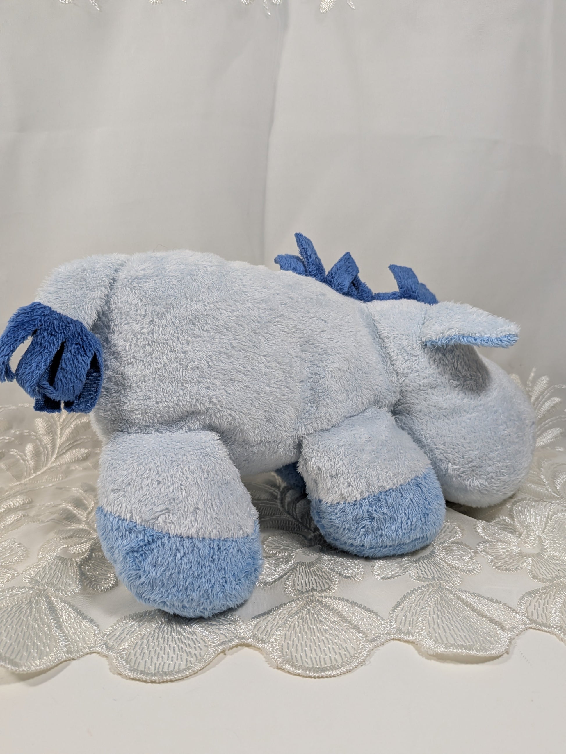 Ty Pluffies - Whinny the blue horse (9in) No tag - Vintage Beanies Canada