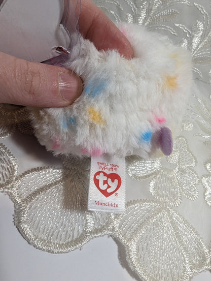 Ty Puffies - Munchkin The Dog (3in) Non-mint Tag - Vintage Beanies Canada