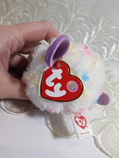 Ty Puffies - Munchkin The Dog (3in) Non-mint Tag - Vintage Beanies Canada