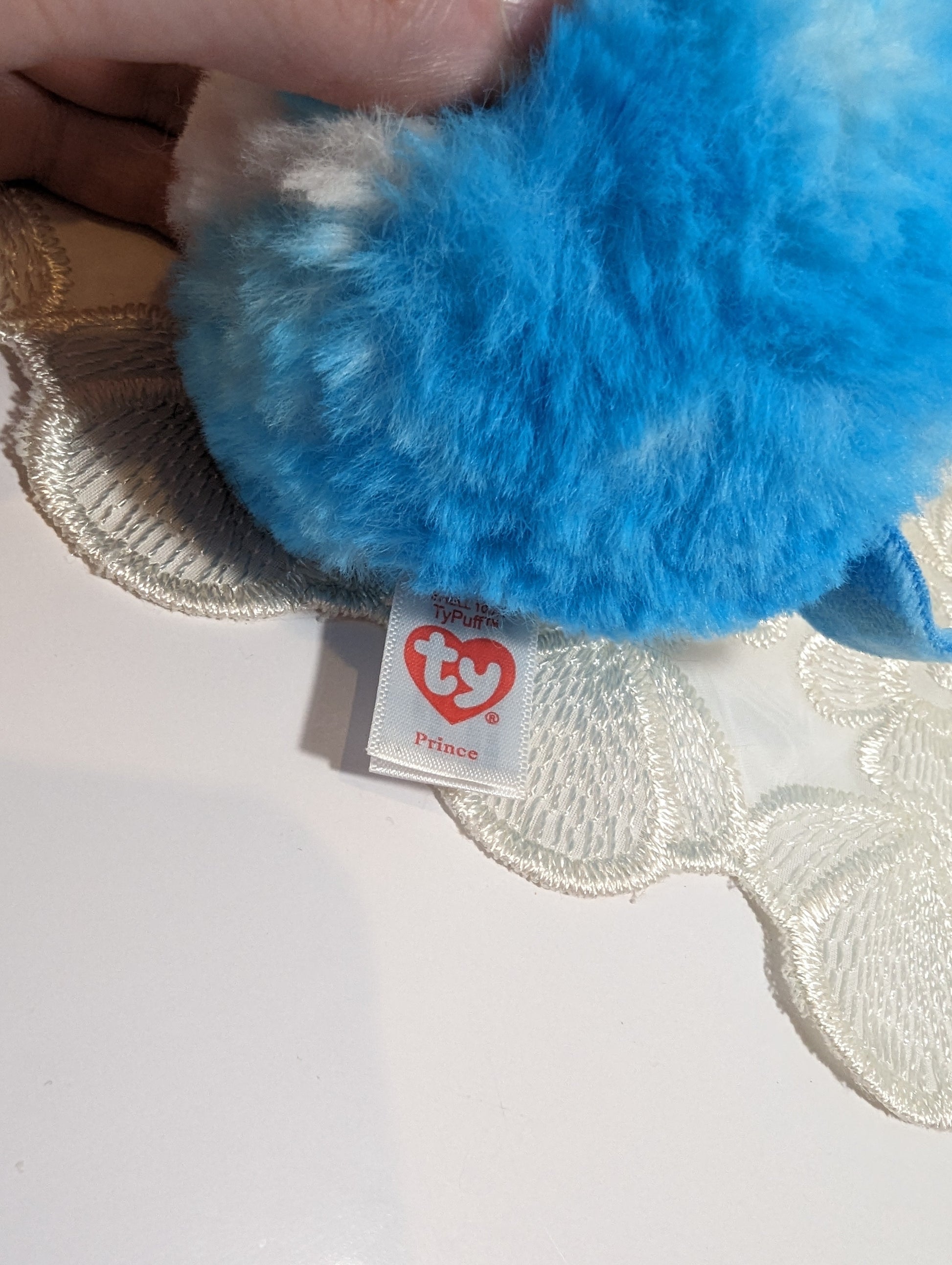 Ty Puffies - Prince The Husky Dog (3in) No Tag - Vintage Beanies Canada