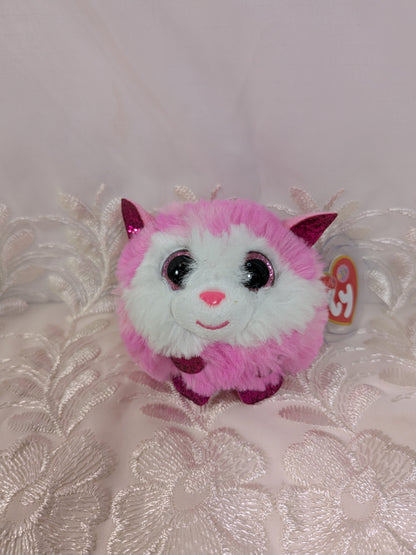 Ty Puffies - Princess The Pink Husky (3in) - Vintage Beanies Canada